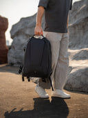 Secure tech carry backpack zippers. YKK-built for shooting environments.