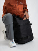 Travel-ready camera backpack, waterproof zippers, breathable straps, and gear layout built for creators.