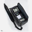 Camera-ready sling with smart layout and durable build. Waterproof alternative to Peak Design or Bellroy.