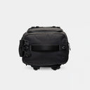 Travel-friendly backpack for video creators. Holds large cameras, laptop, water bottle, and accessories securely.